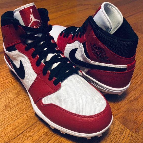 jordan 1 cleats chicago